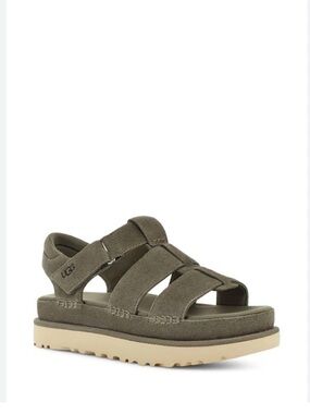 UGG Moss Goldstar strap Suede Strappy Sandals